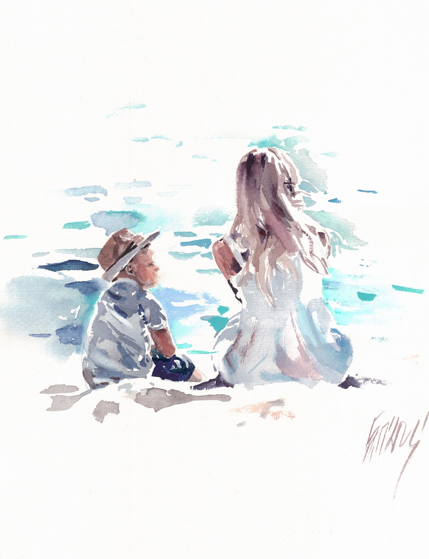 Mother and son 12