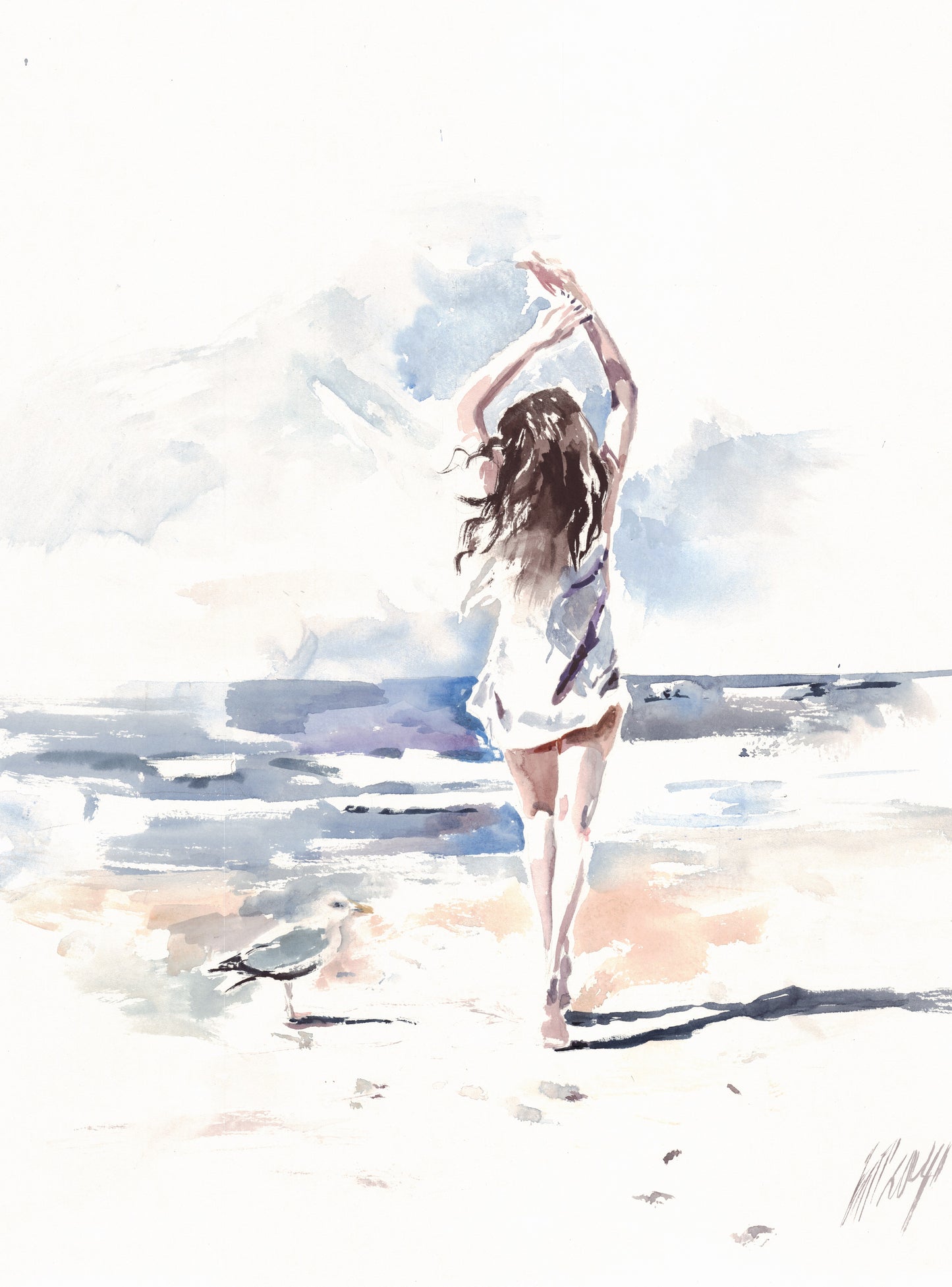 Come with me - print