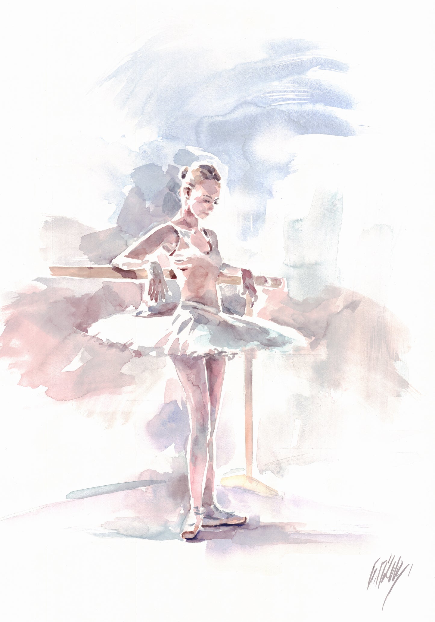 Waiting - print