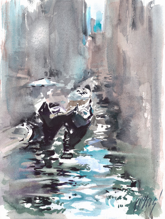 Morning in Venice - print