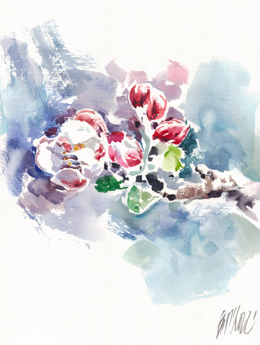 Apple blossom 2 - original