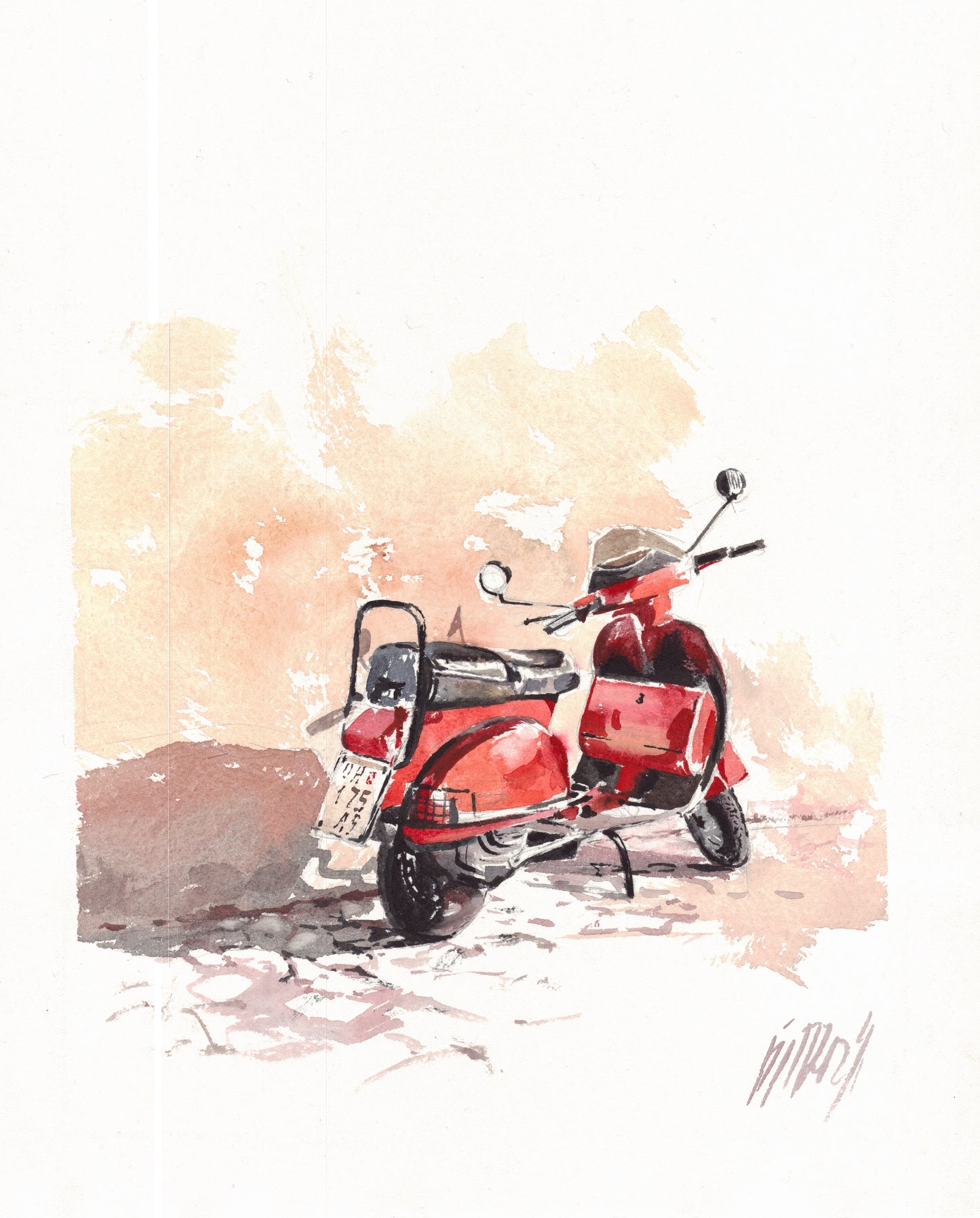 My old Vespa - original