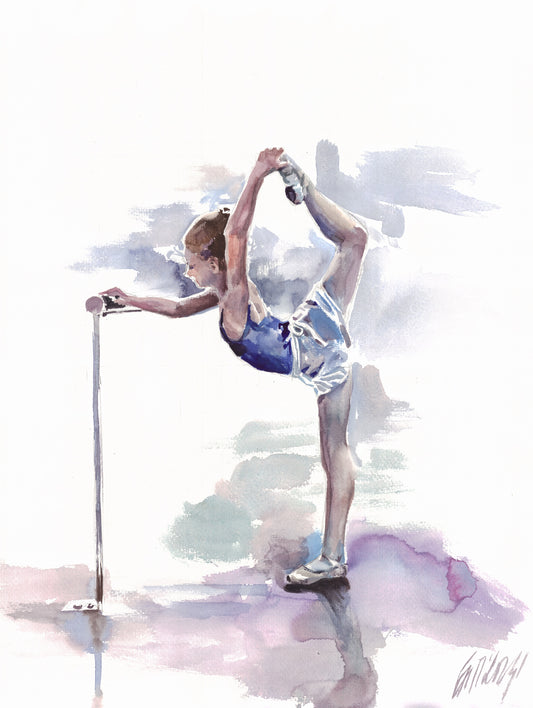 Little ballerina - print