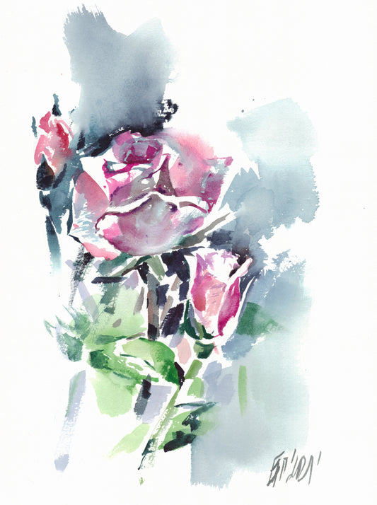 Rose 3 - print