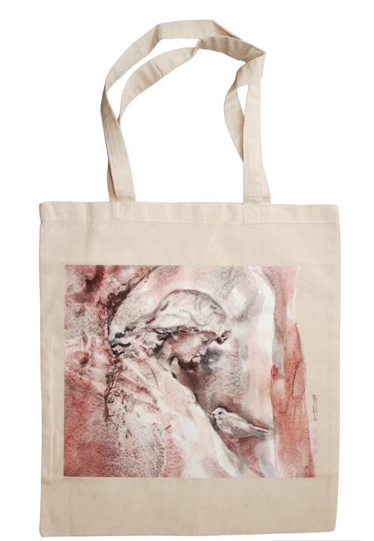 Tote bag Angel stone