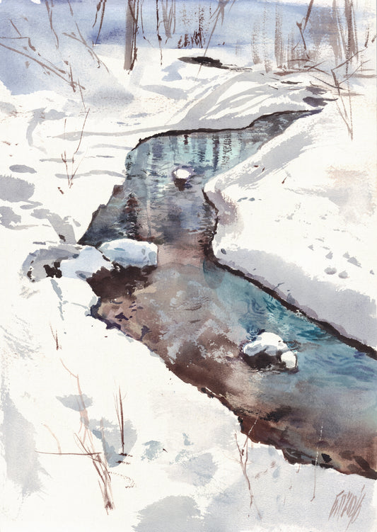 Winter river