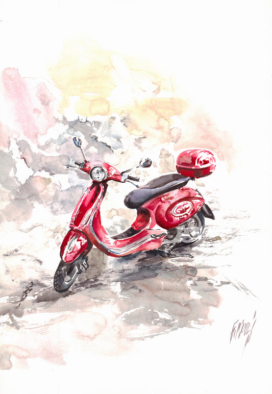 Old Vespa 2